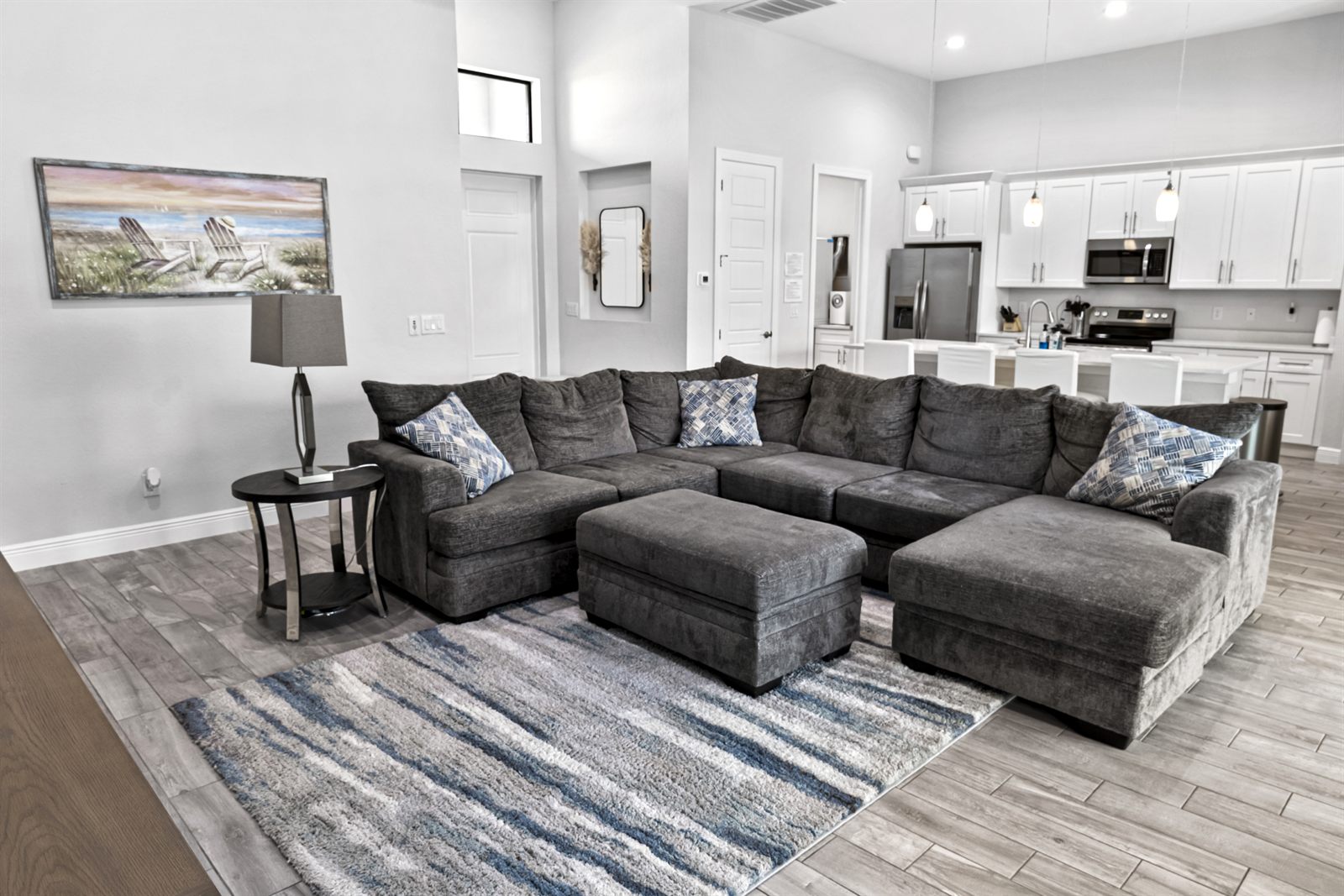 Interior Living Room of a residential property in Cape Coral, FL