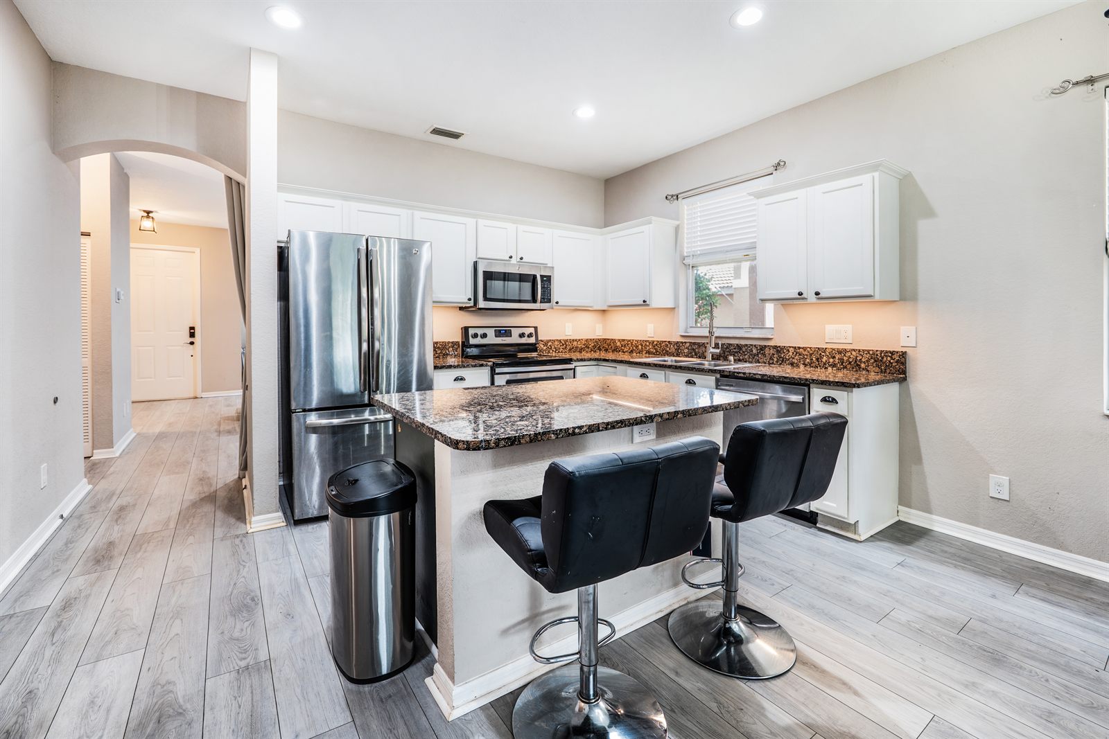 Interior Kitchen of a residential property in Fort Myers, FL